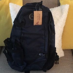 Aurorae Navy Yoga Sport Bag One Strap